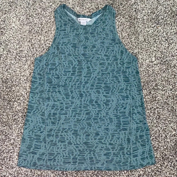 Athleta Tops - Athleta Ultimate Train Tank in Patterned Teal